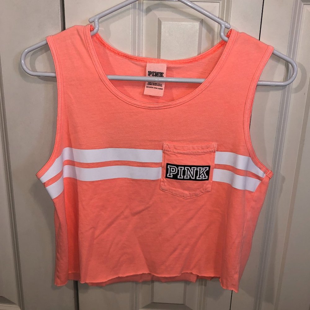 VS PINK Cropped Tank Top XS